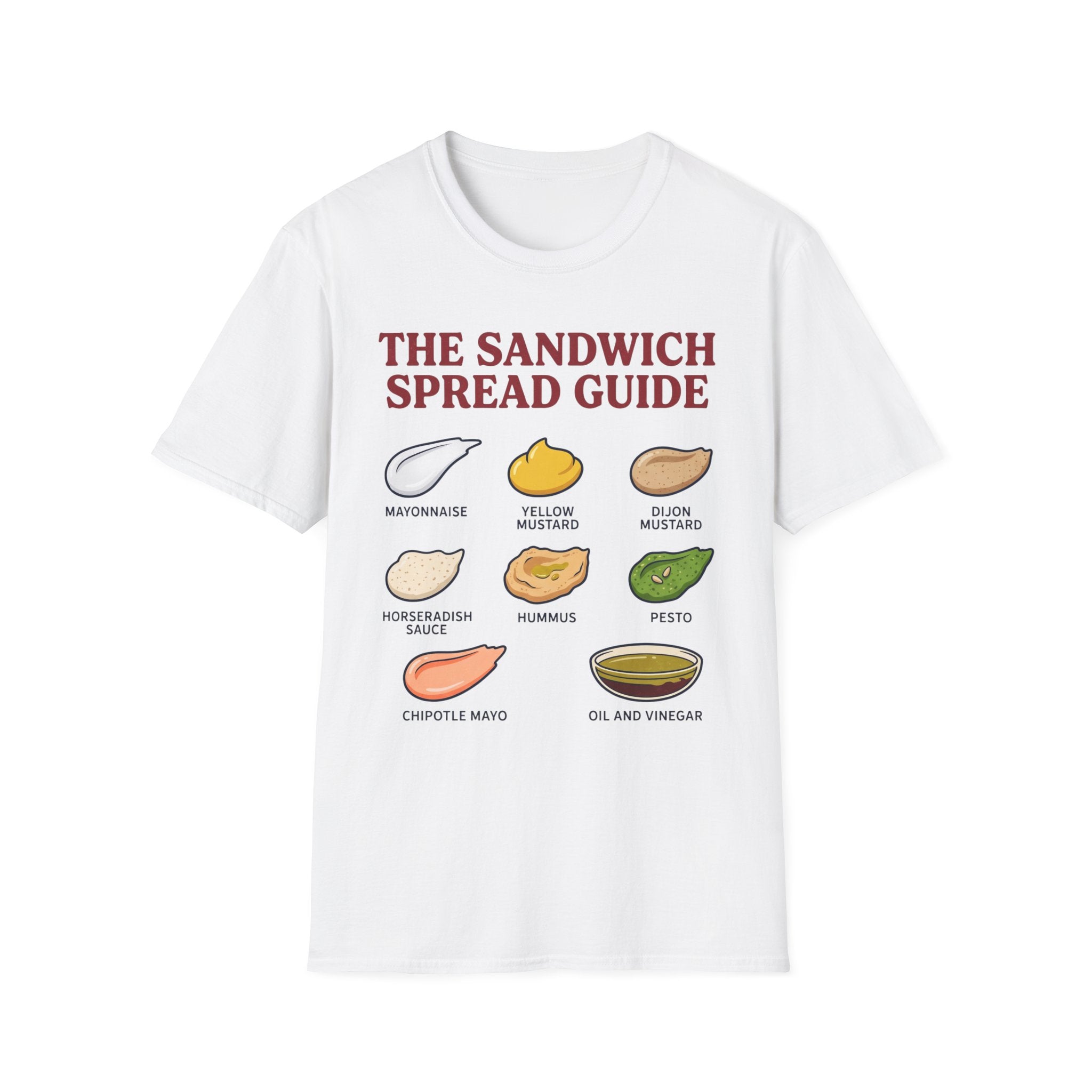 Sandwich Spread Guide T-Shirt