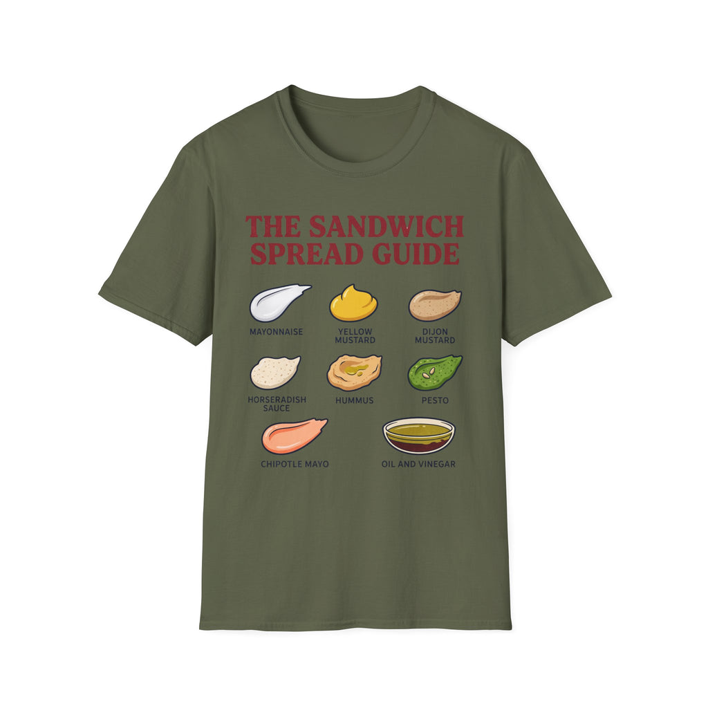 Sandwich Spread Guide T-Shirt