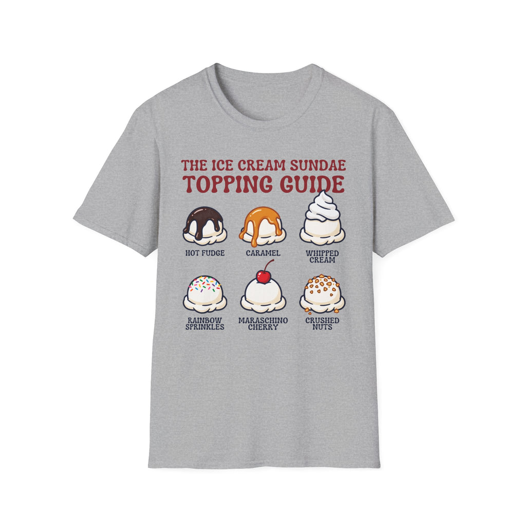 Sundae Topping Guide T-Shirt