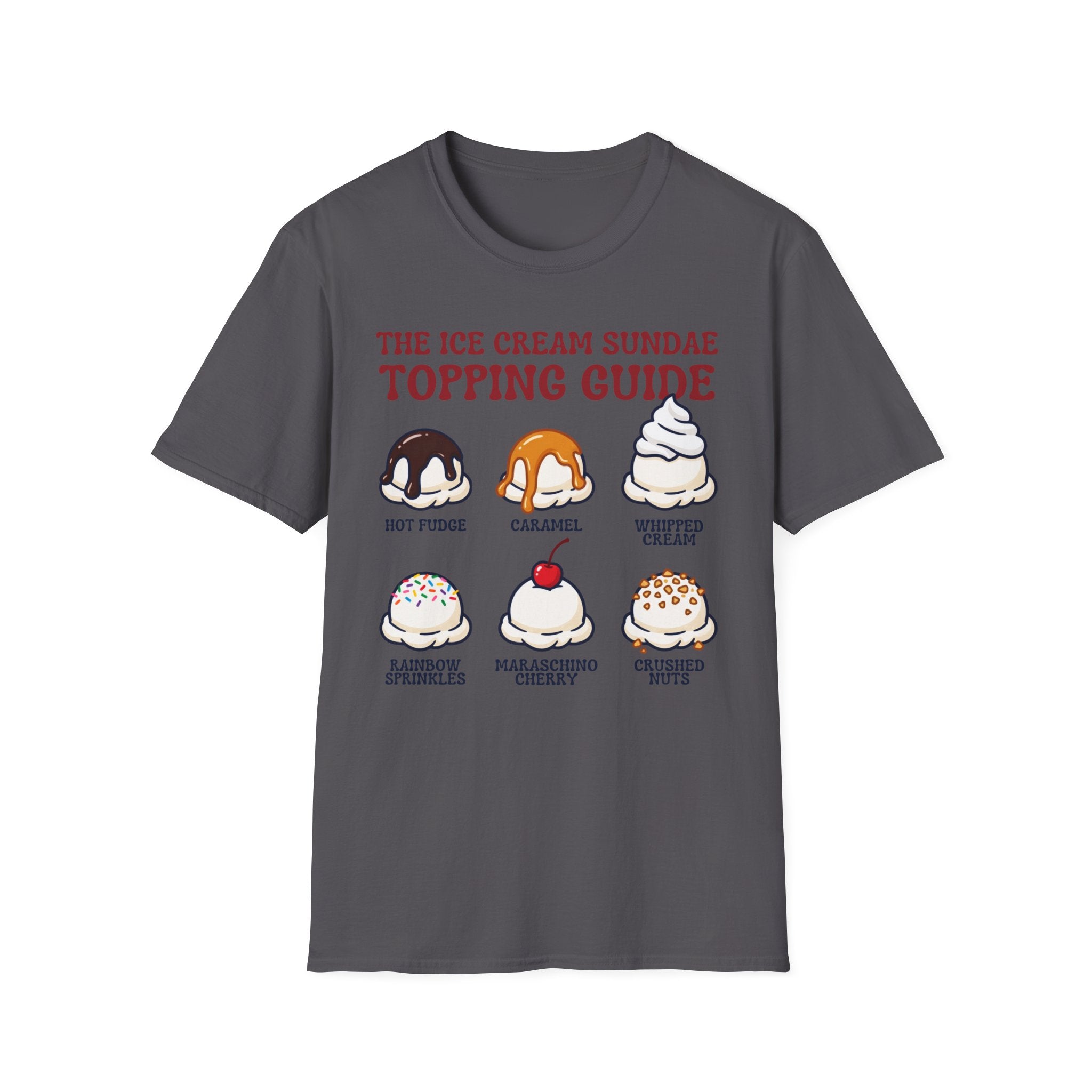 Sundae Topping Guide T-Shirt