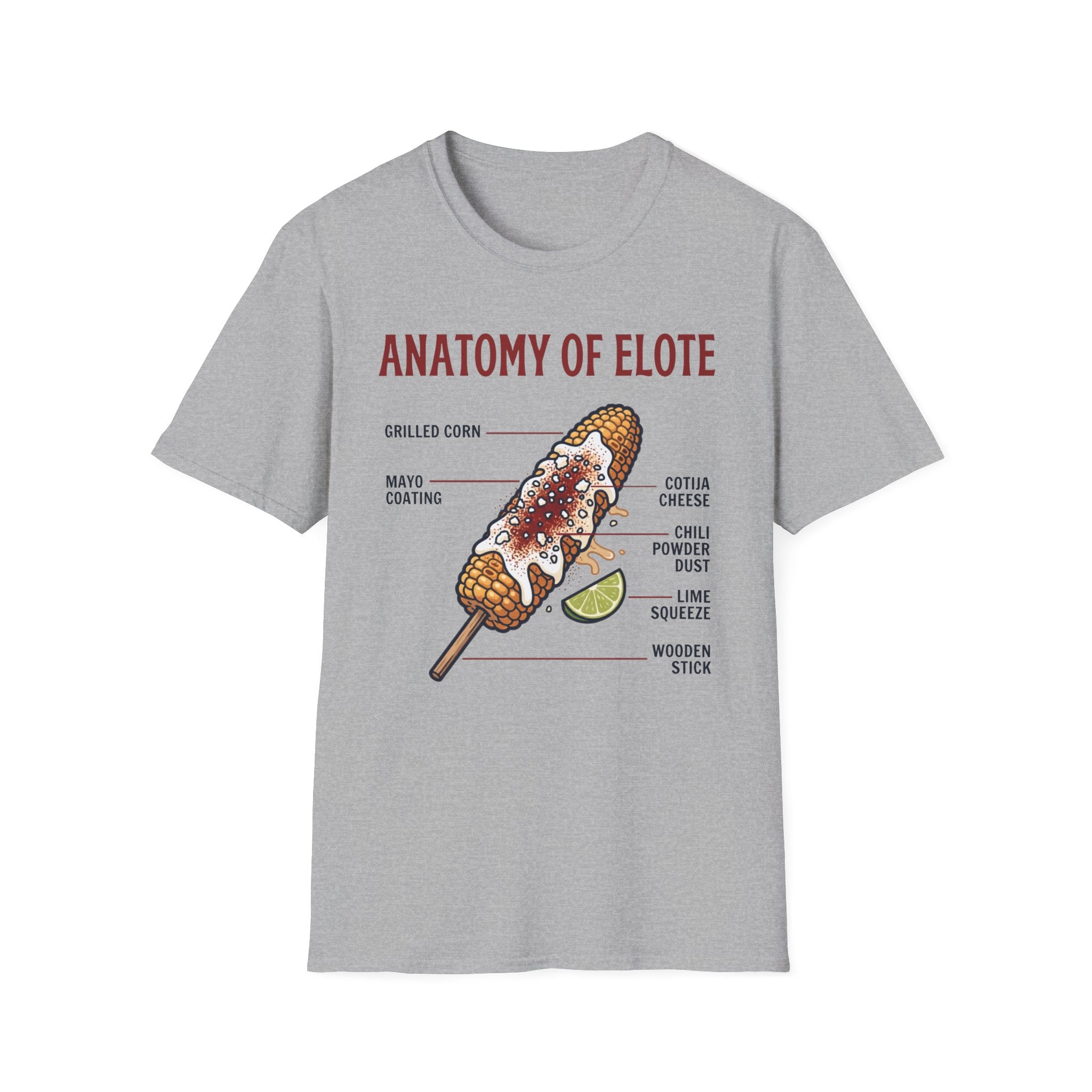 Elote Anatomy T-Shirt