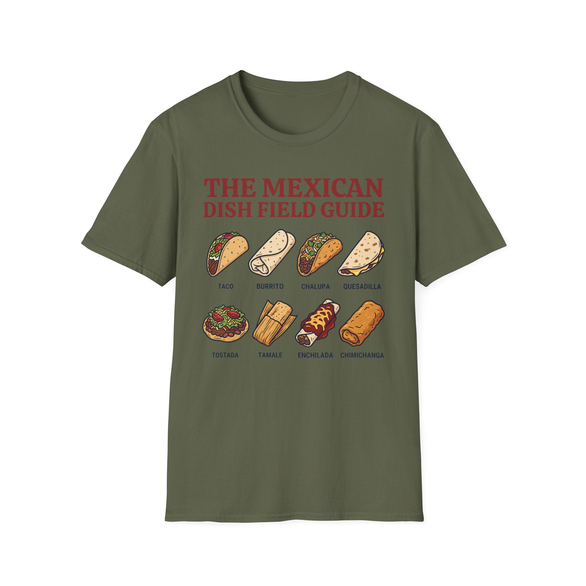 Mexican Dish Guide T-Shirt