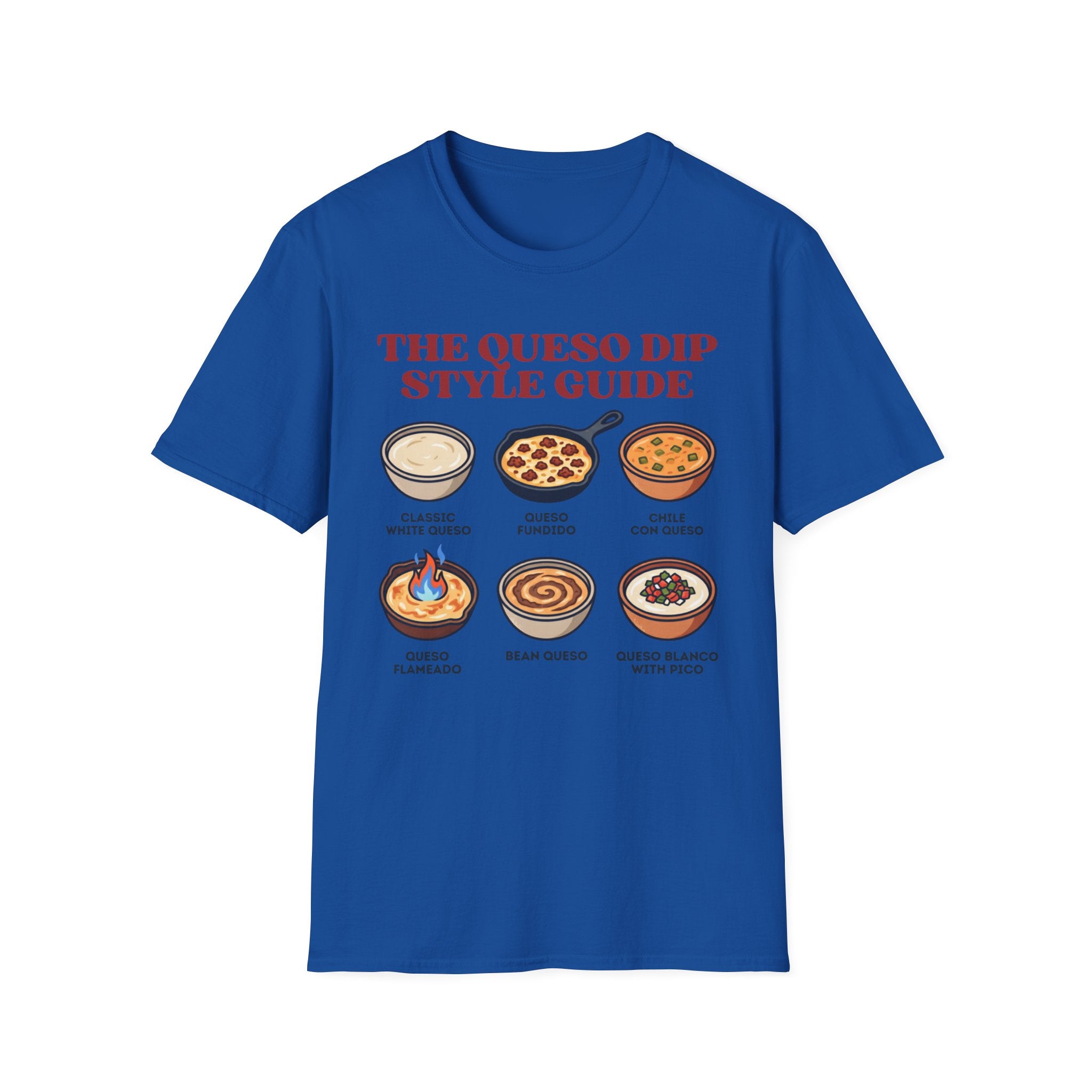 Queso Dip Style Guide T-Shirt