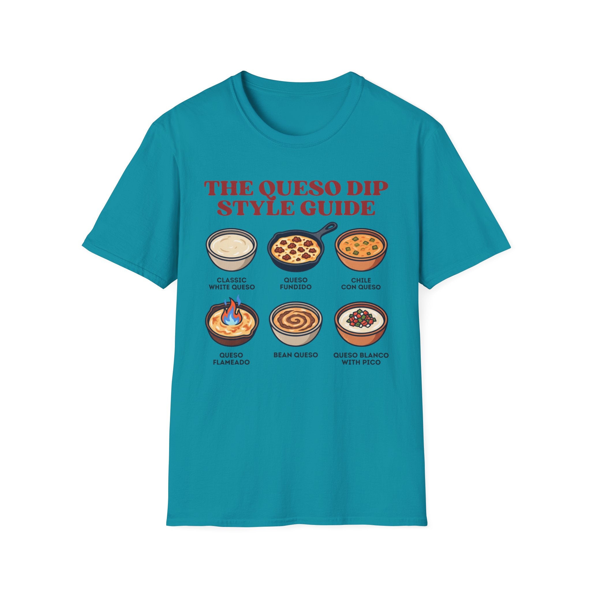 Queso Dip Style Guide T-Shirt