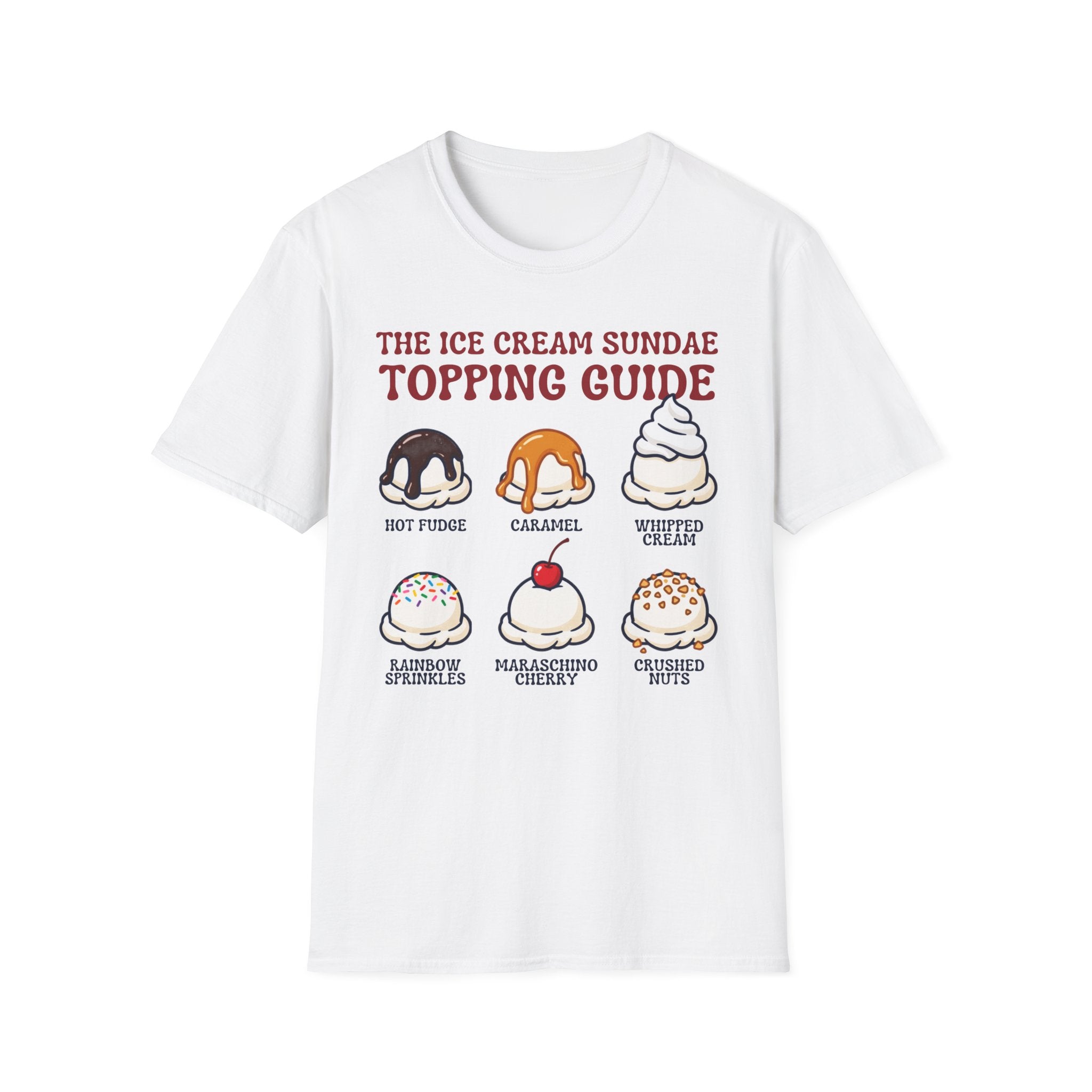 Sundae Topping Guide T-Shirt