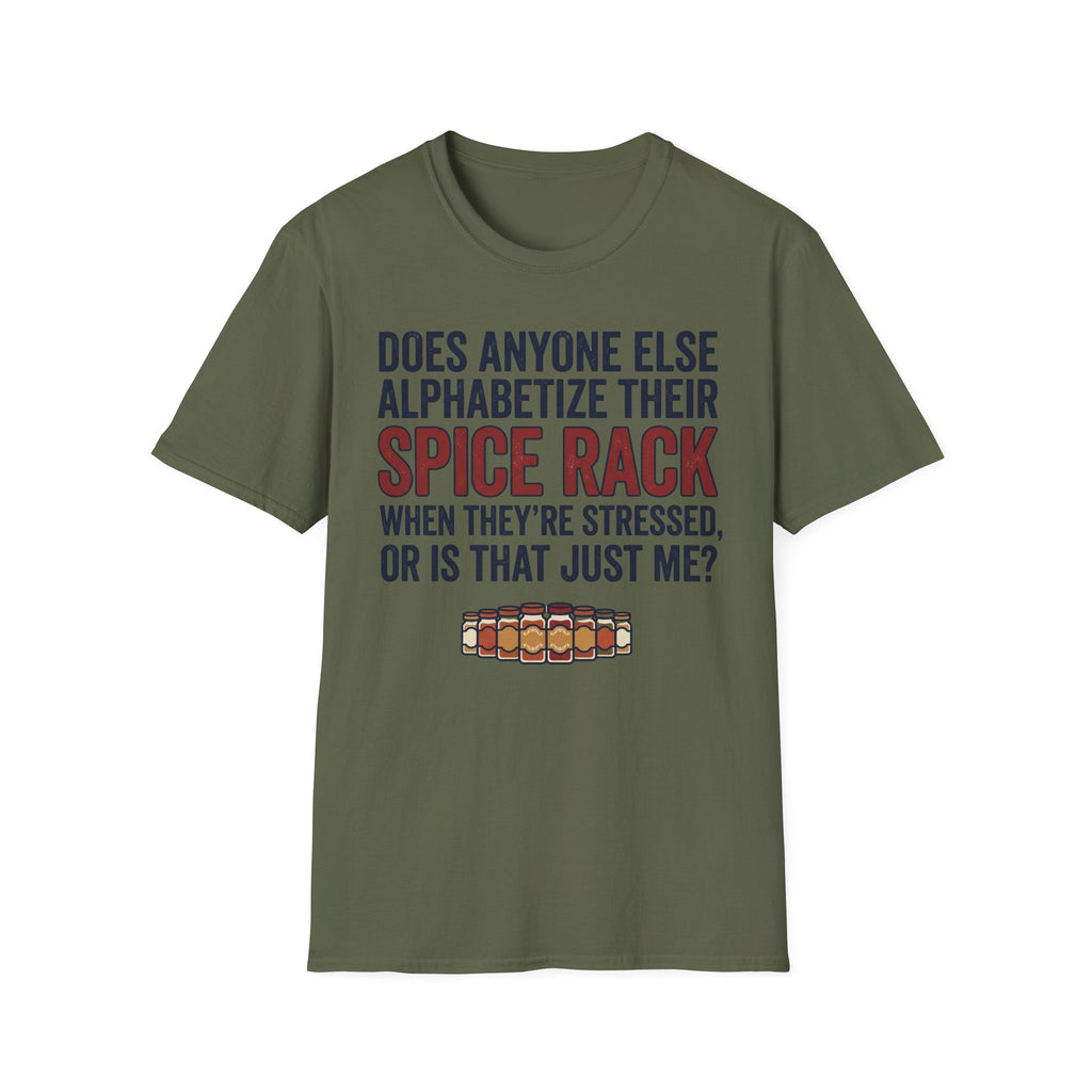 Alphabetizing Spice Rack T-Shirt