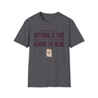 Heartburn Reading The Menu T-Shirt