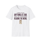 Heartburn Reading The Menu T-Shirt
