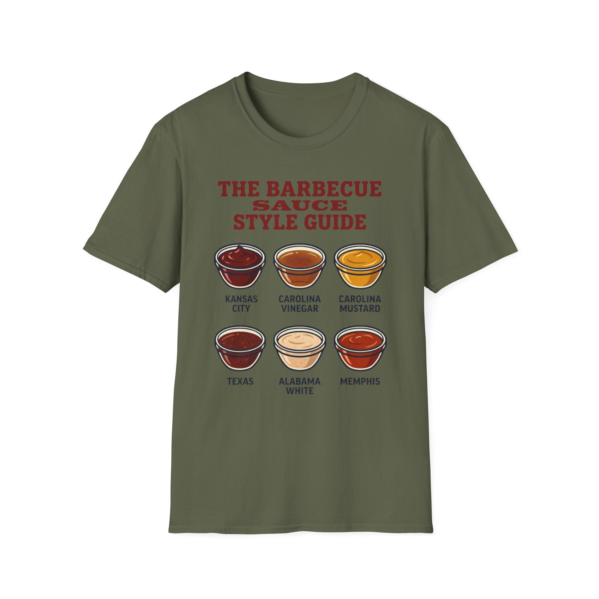 Barbecue Sauce Style Guide T-Shirt