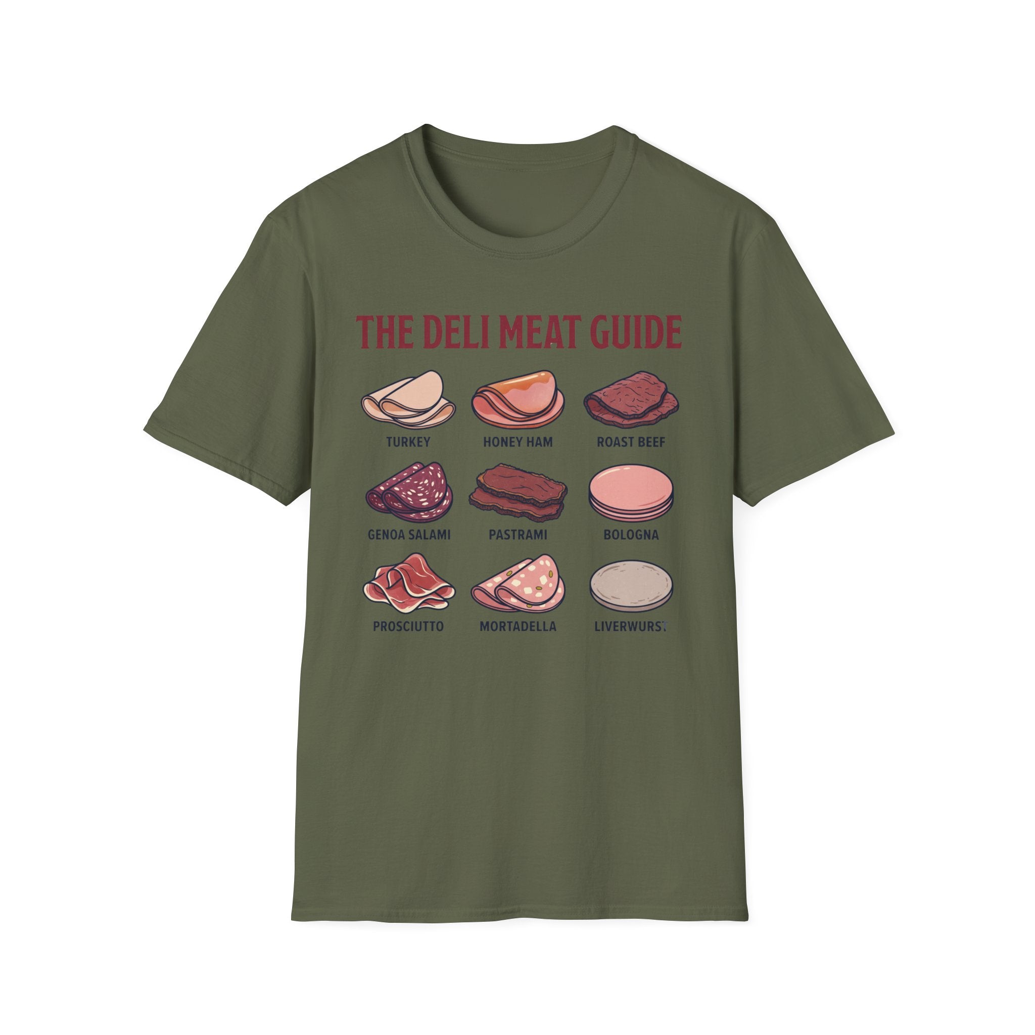 Deli Meat Guide T-Shirt