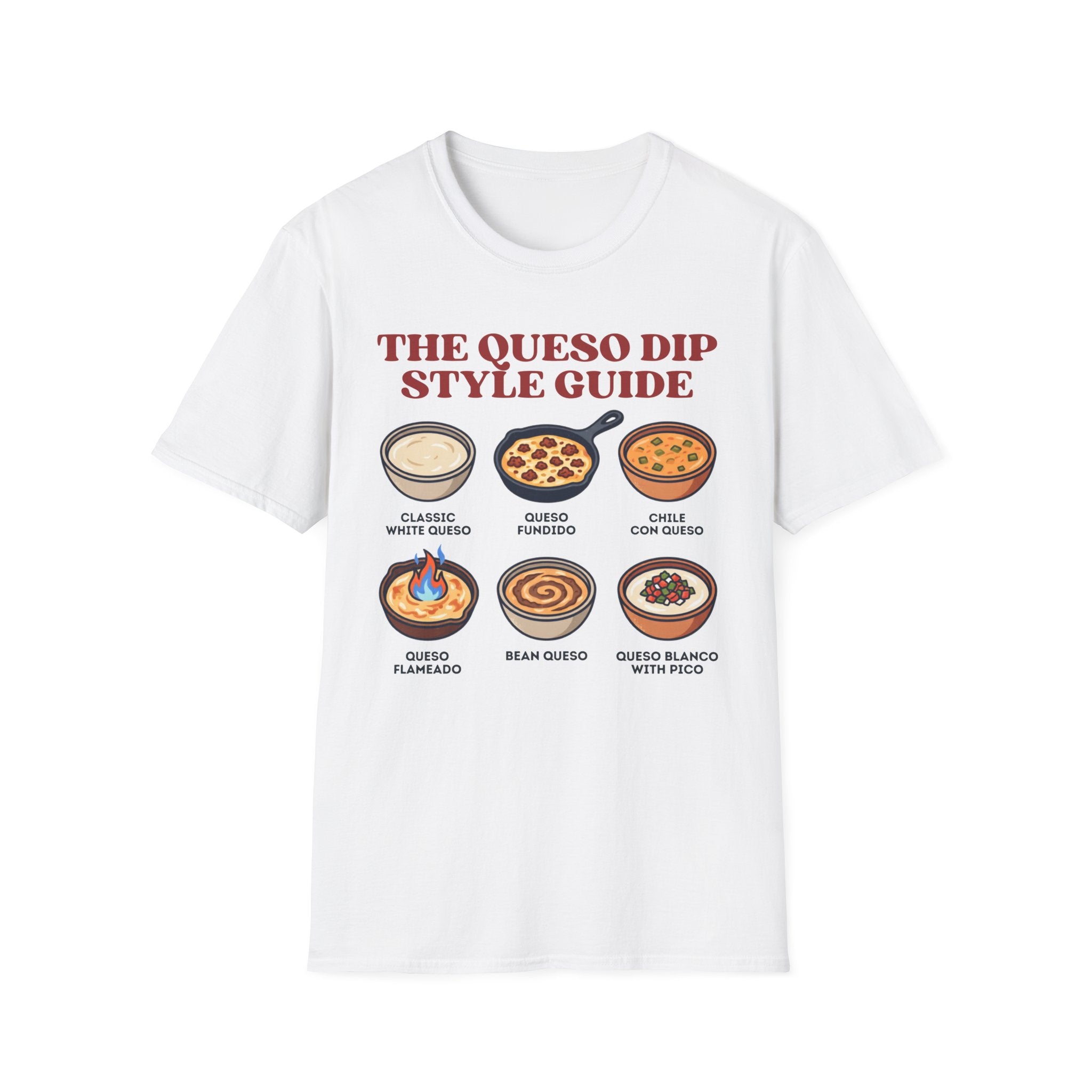 Queso Dip Style Guide T-Shirt