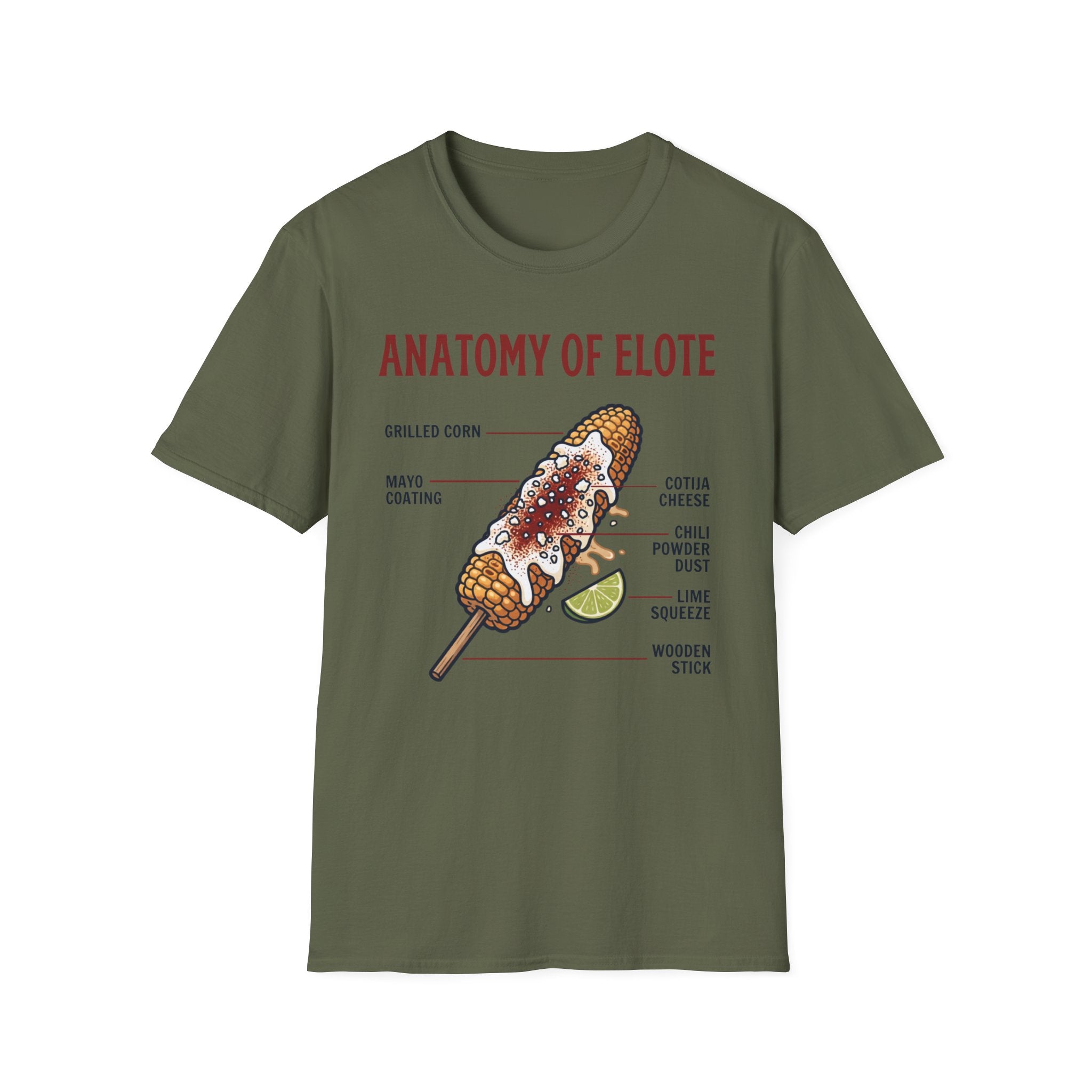 Elote Anatomy T-Shirt