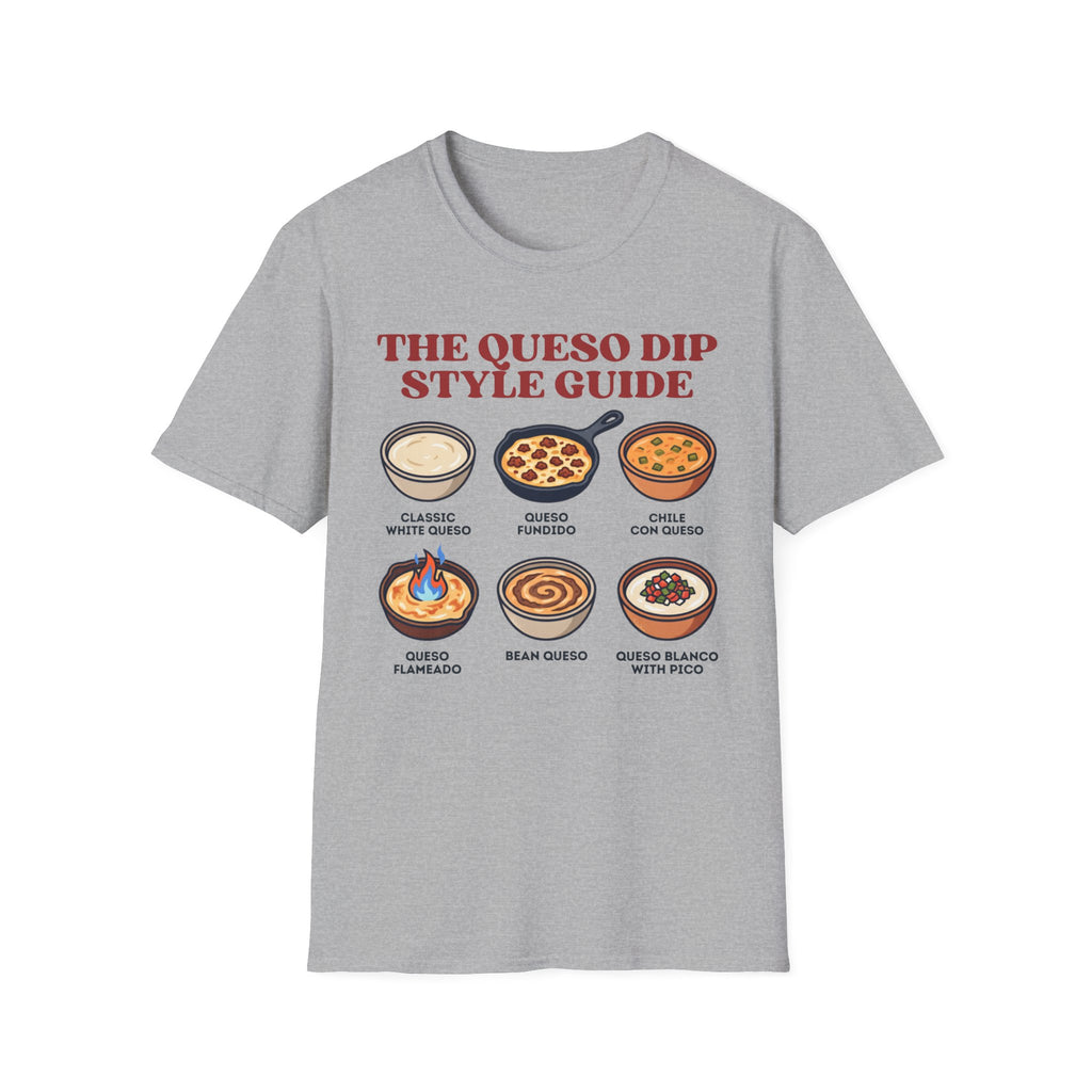 Queso Dip Style Guide T-Shirt