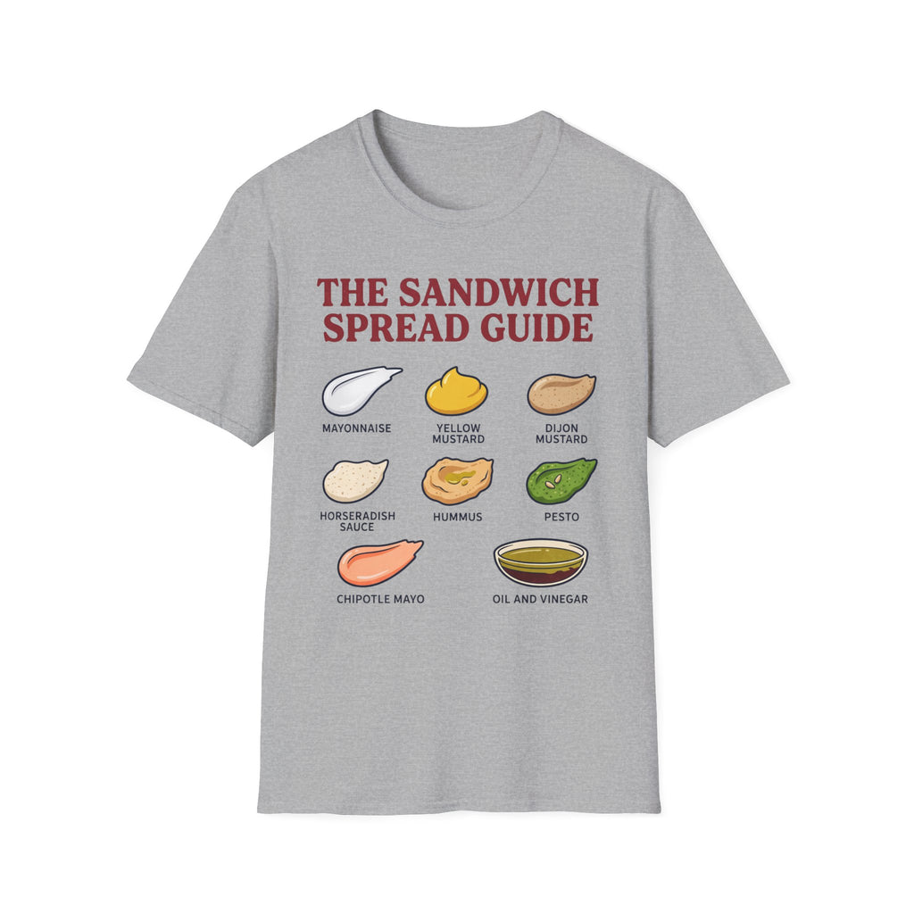 Sandwich Spread Guide T-Shirt