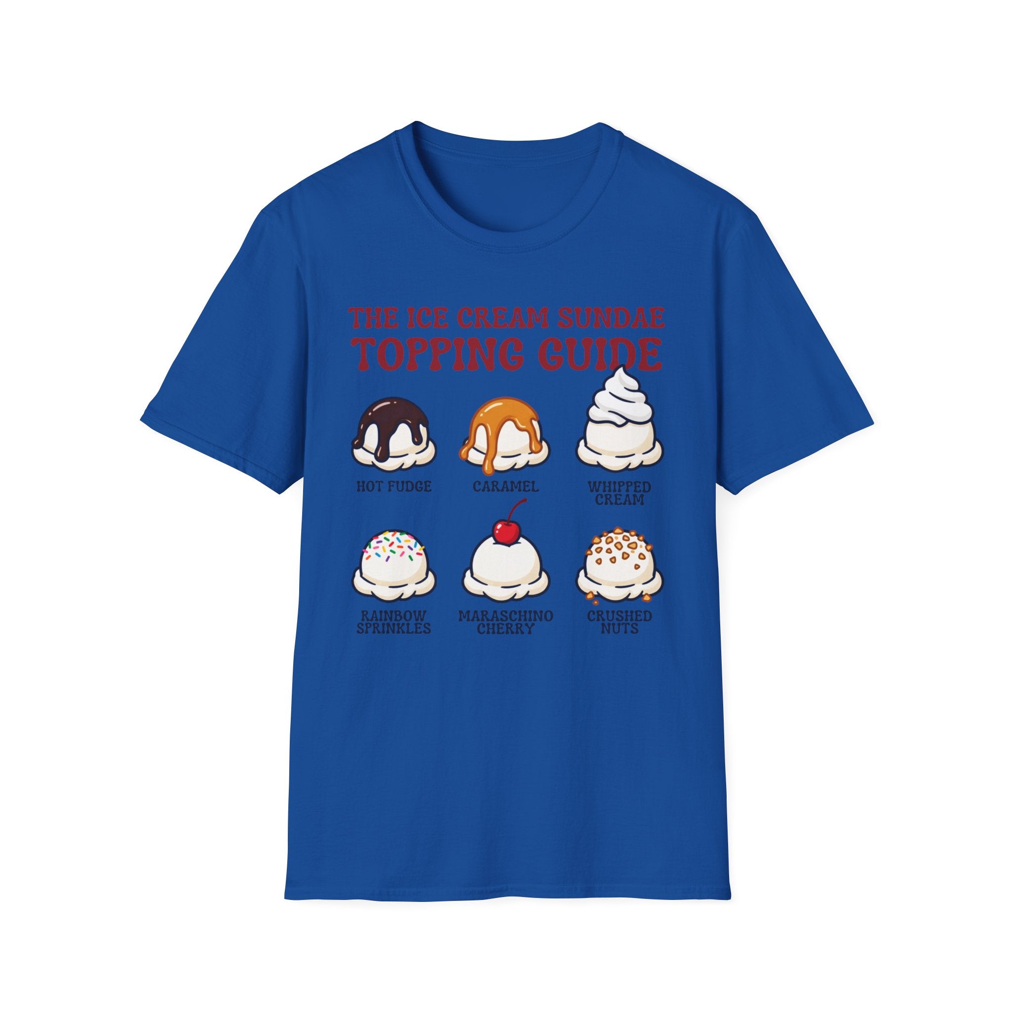 Sundae Topping Guide T-Shirt