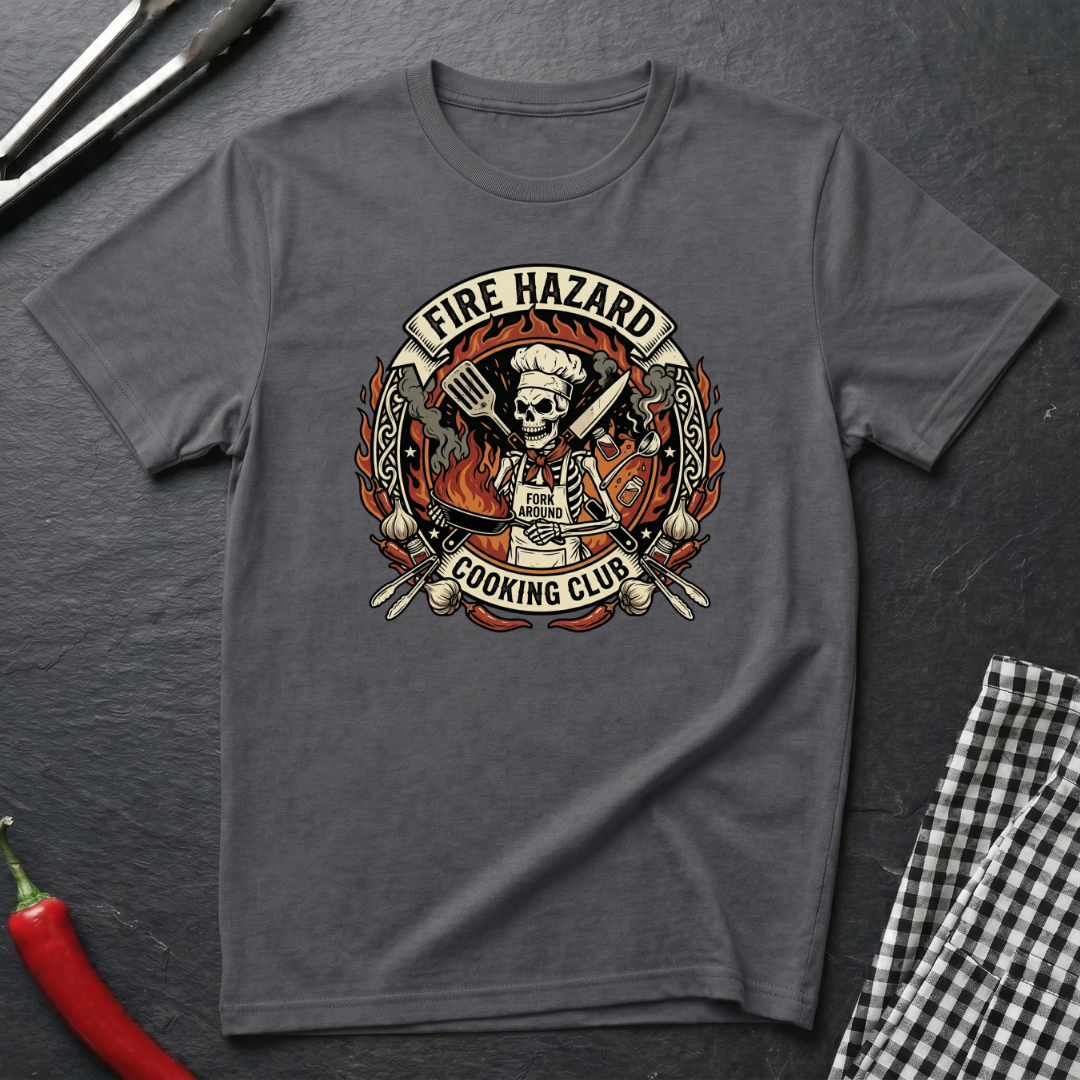Fire Hazard Cooking Club T-Shirt