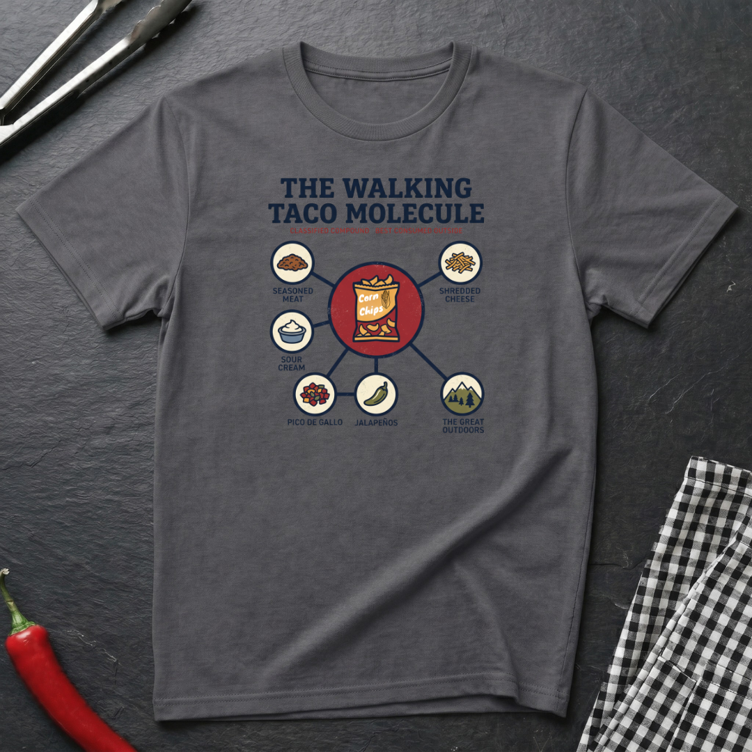 Walking Taco Molecule T-Shirt