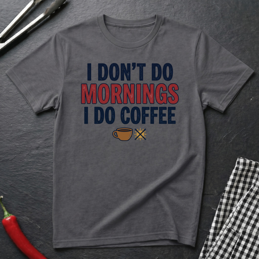 I Don't Do Mornings T-Shirt