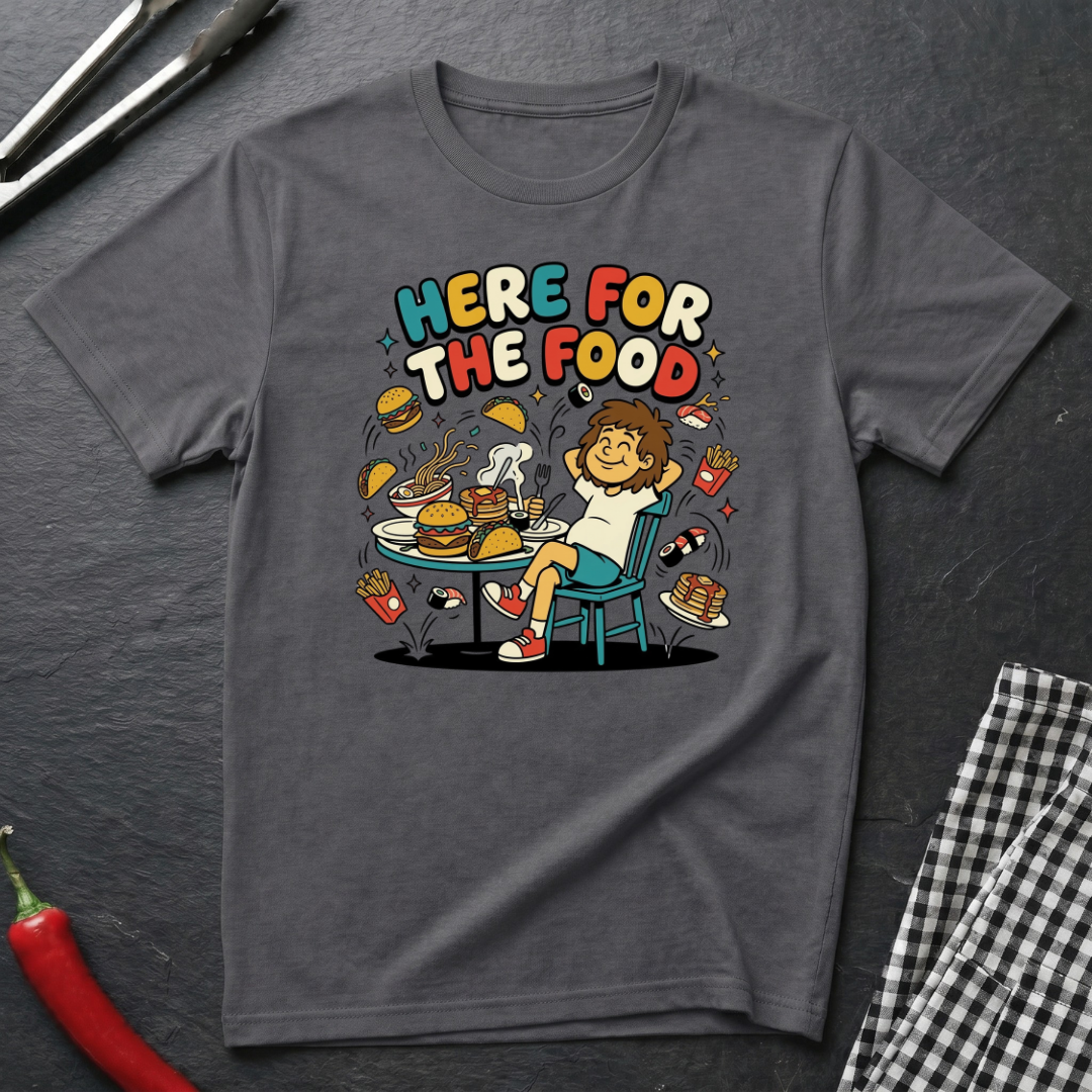 Here For the Food T-Shirt