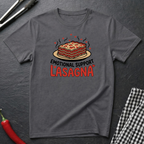 Emotional Support Lasagna T-Shirt