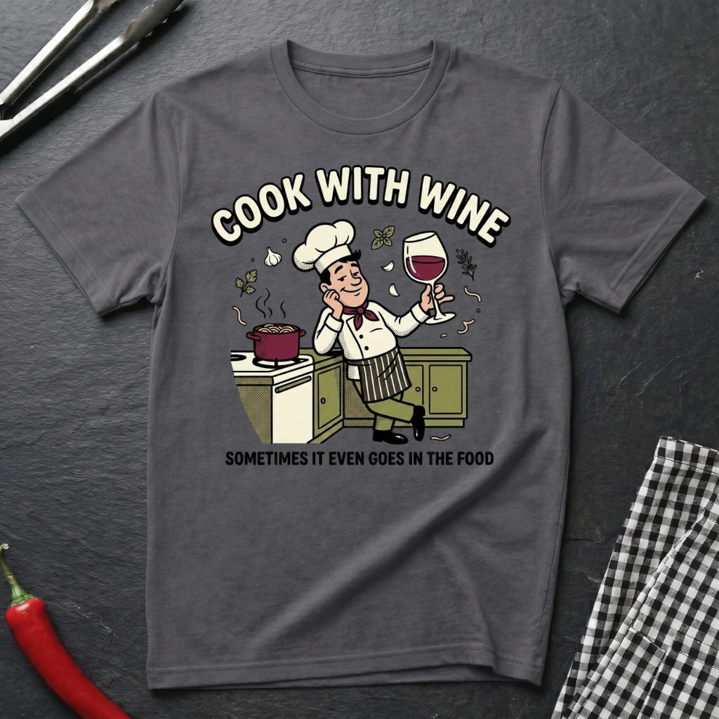 Cook With Wine T-Shirt