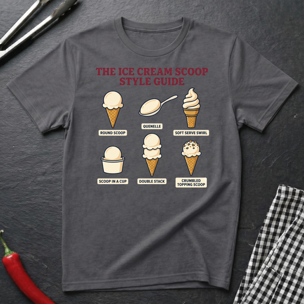 Ice Cream Scoop Guide T-Shirt