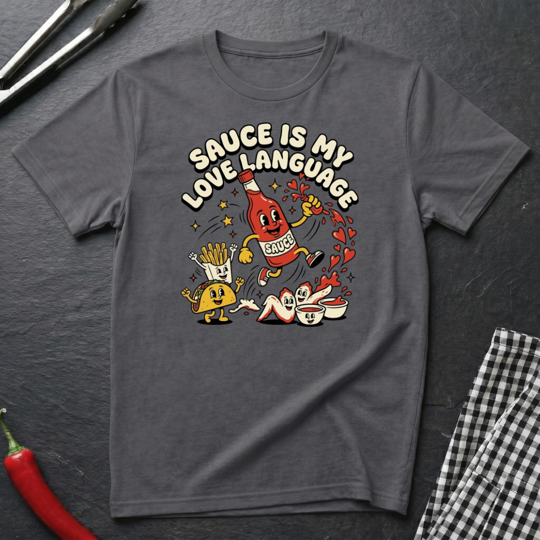 Sauce Is My Love Language T-Shirt