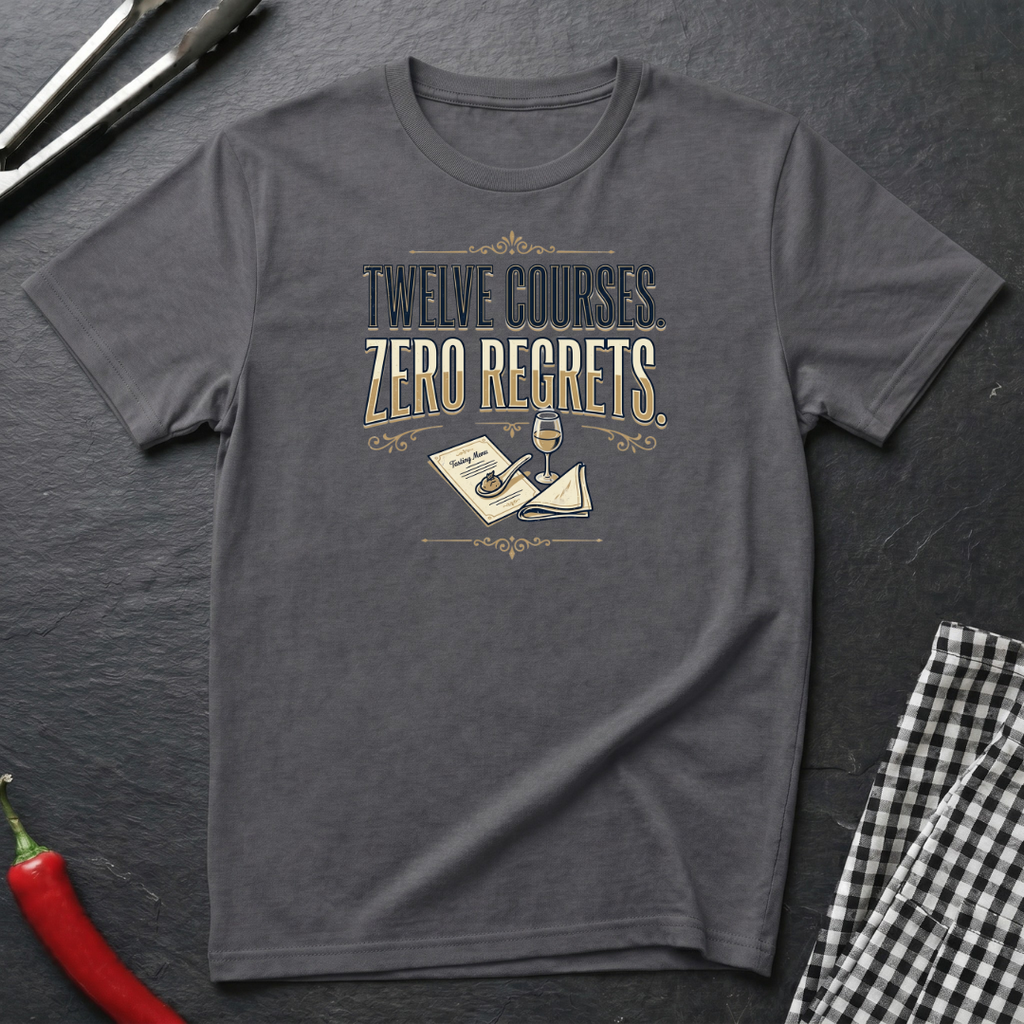 Twelve Courses Zero Regrets T-Shirt