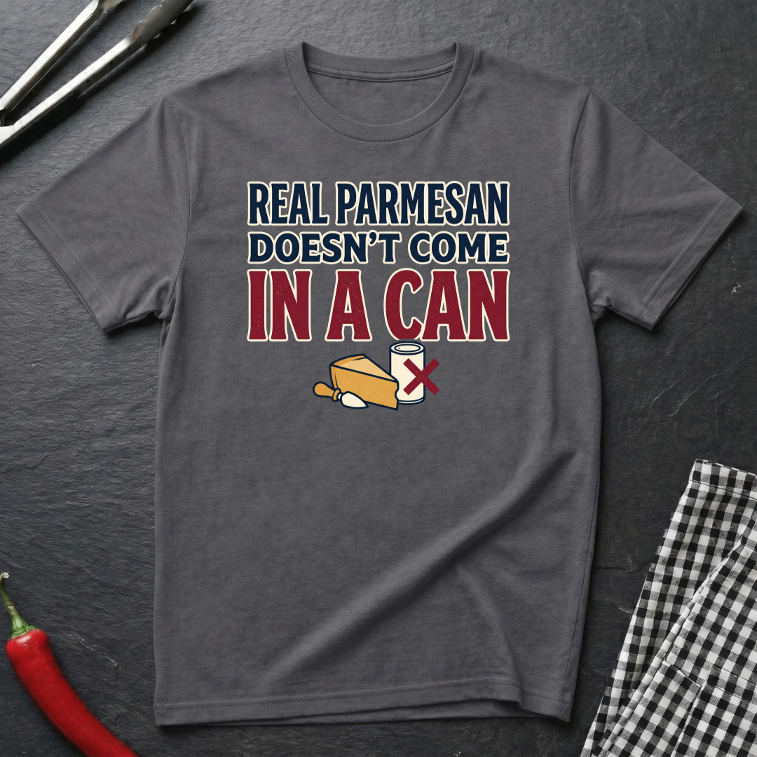 Real Parmesan Not From A Can T-Shirt