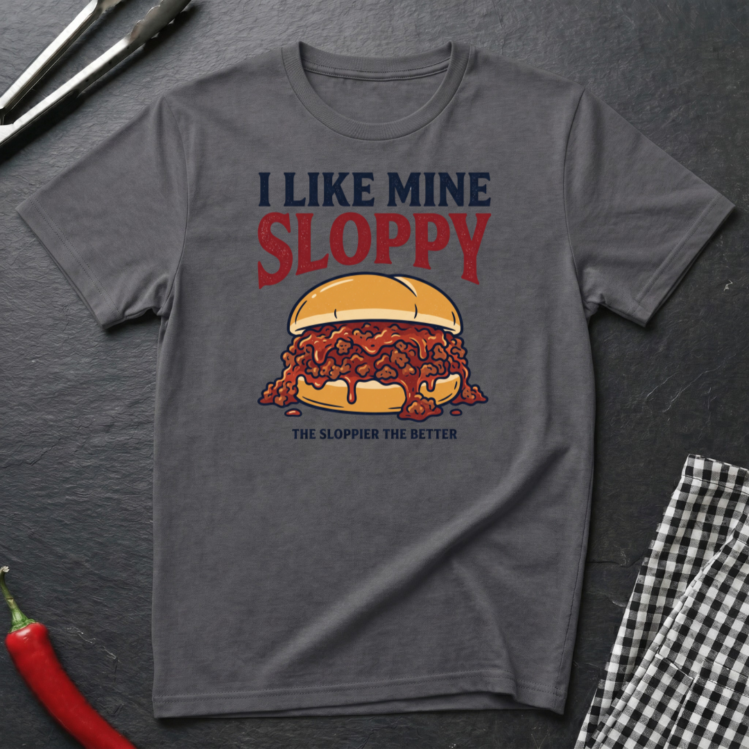 I Like Mine Sloppy T-Shirt