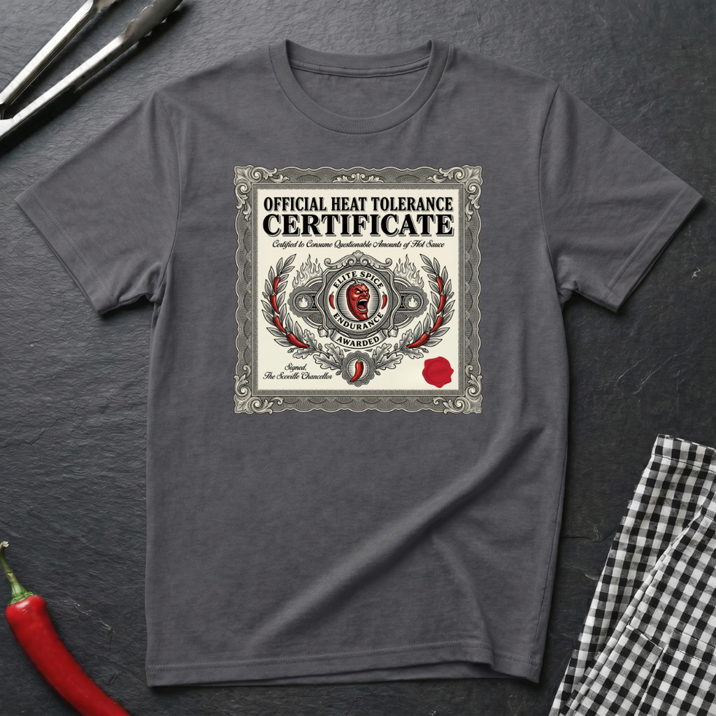 Heat Tolerance Certificate T-Shirt