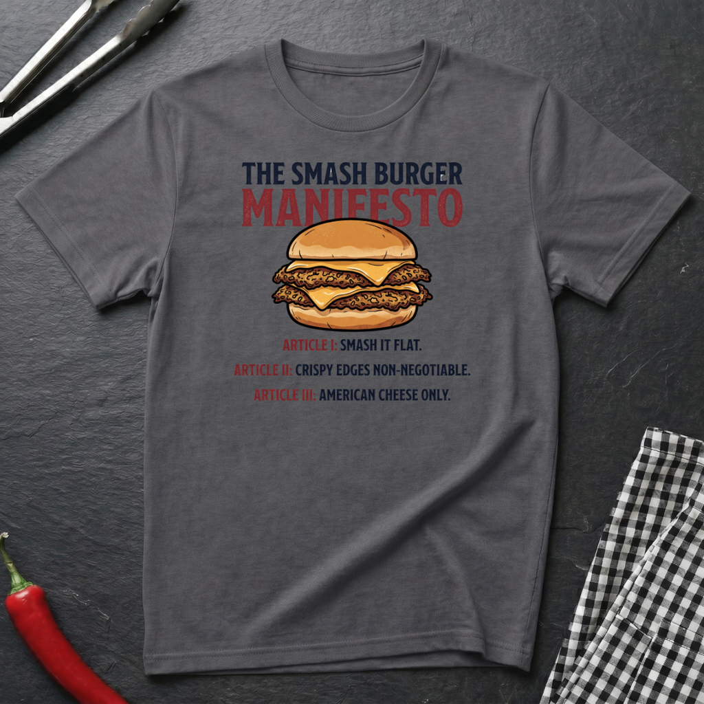 Smash Burger Manifesto T-Shirt