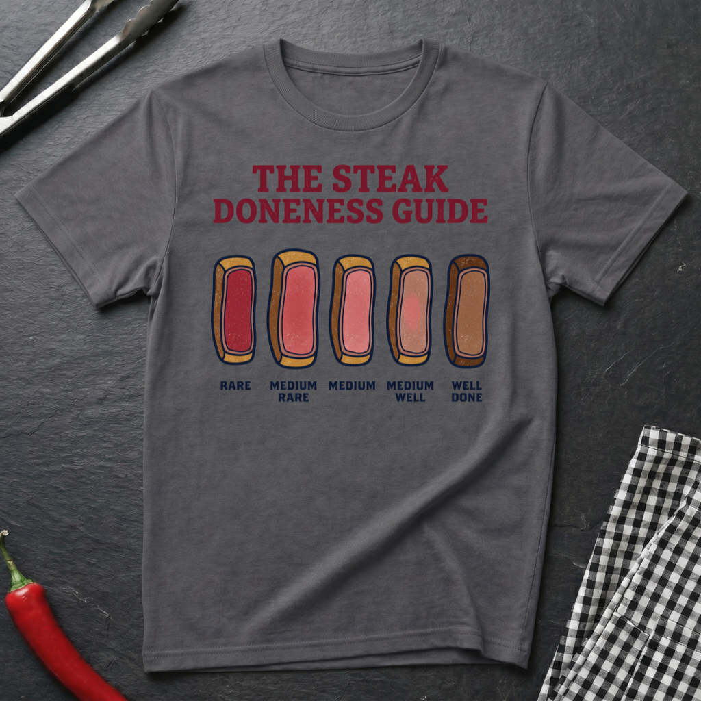Steak Doneness Guide T-Shirt
