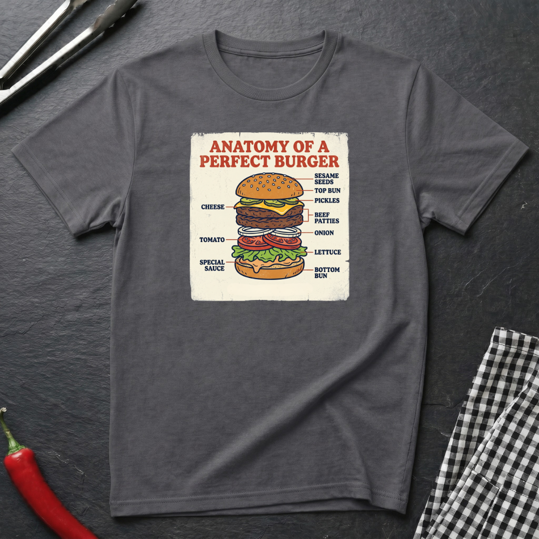 Burger Anatomy T-Shirt