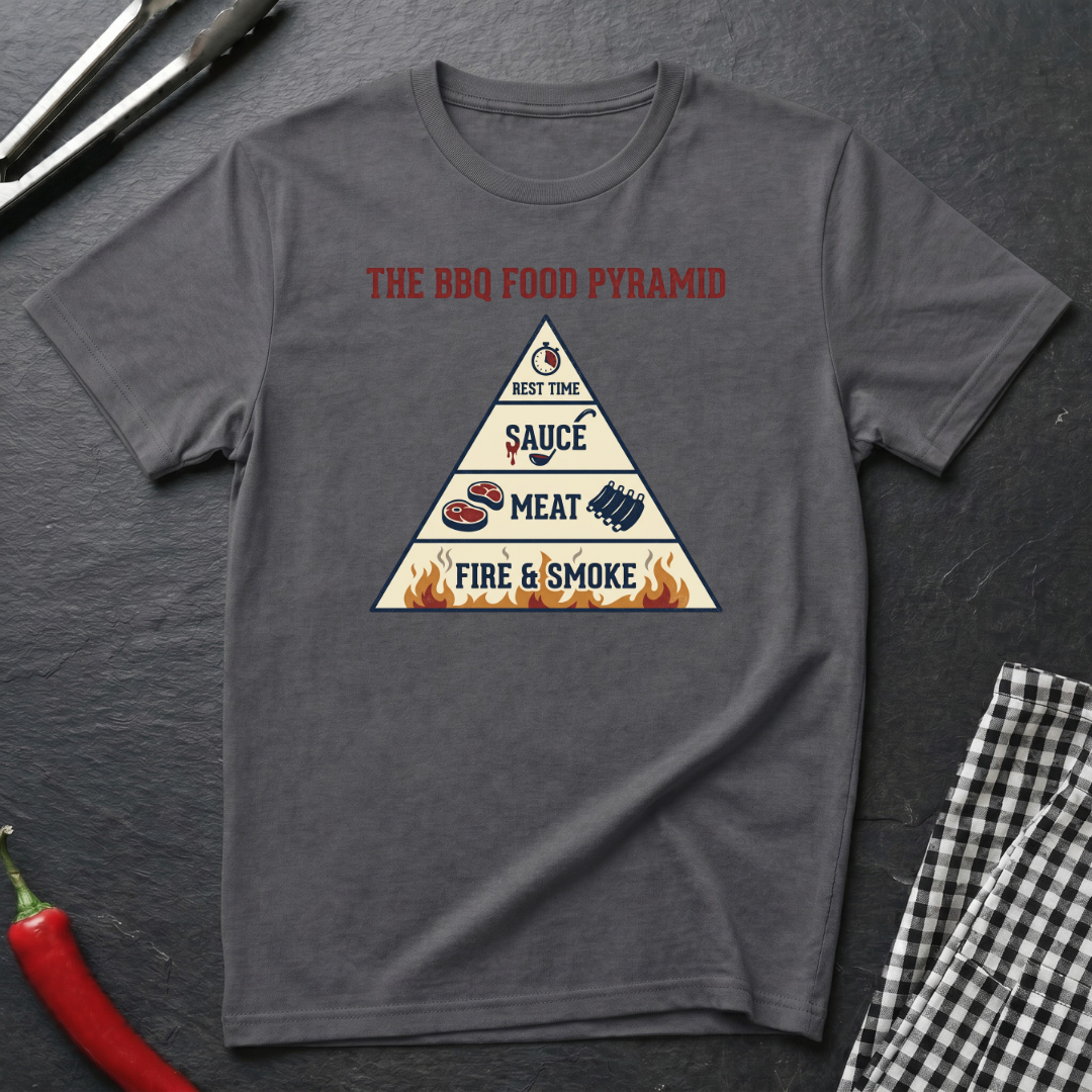BBQ Food Pyramid T-Shirt