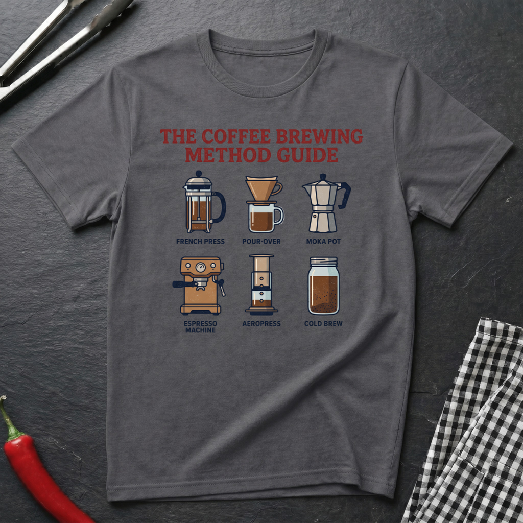 Coffee Brewing Guide T-Shirt
