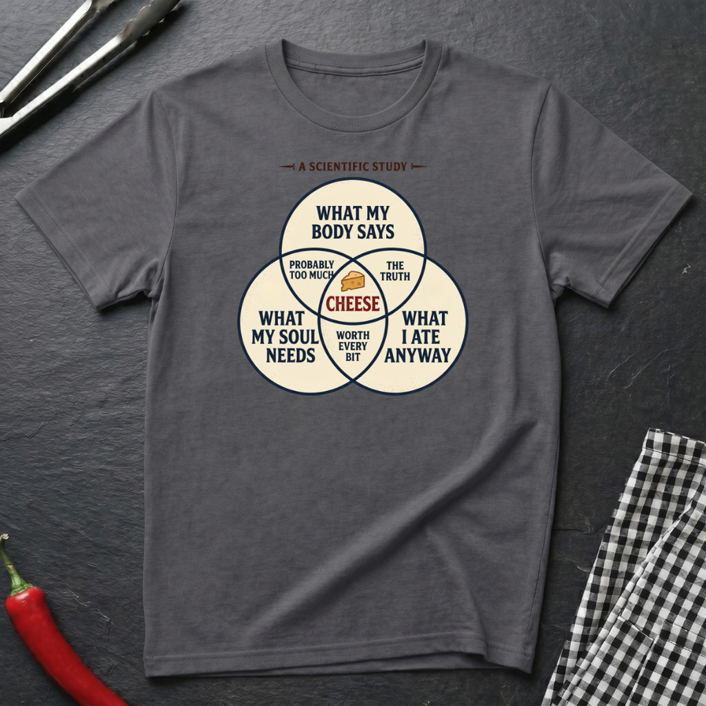 Cheese Need Diagram T-Shirt