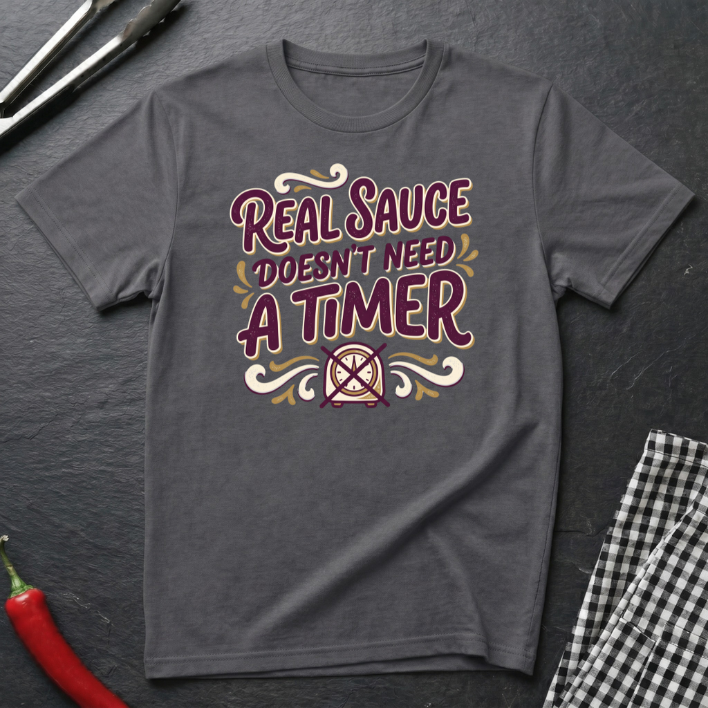 Sauce Doesn't Need A Timer T-Shirt