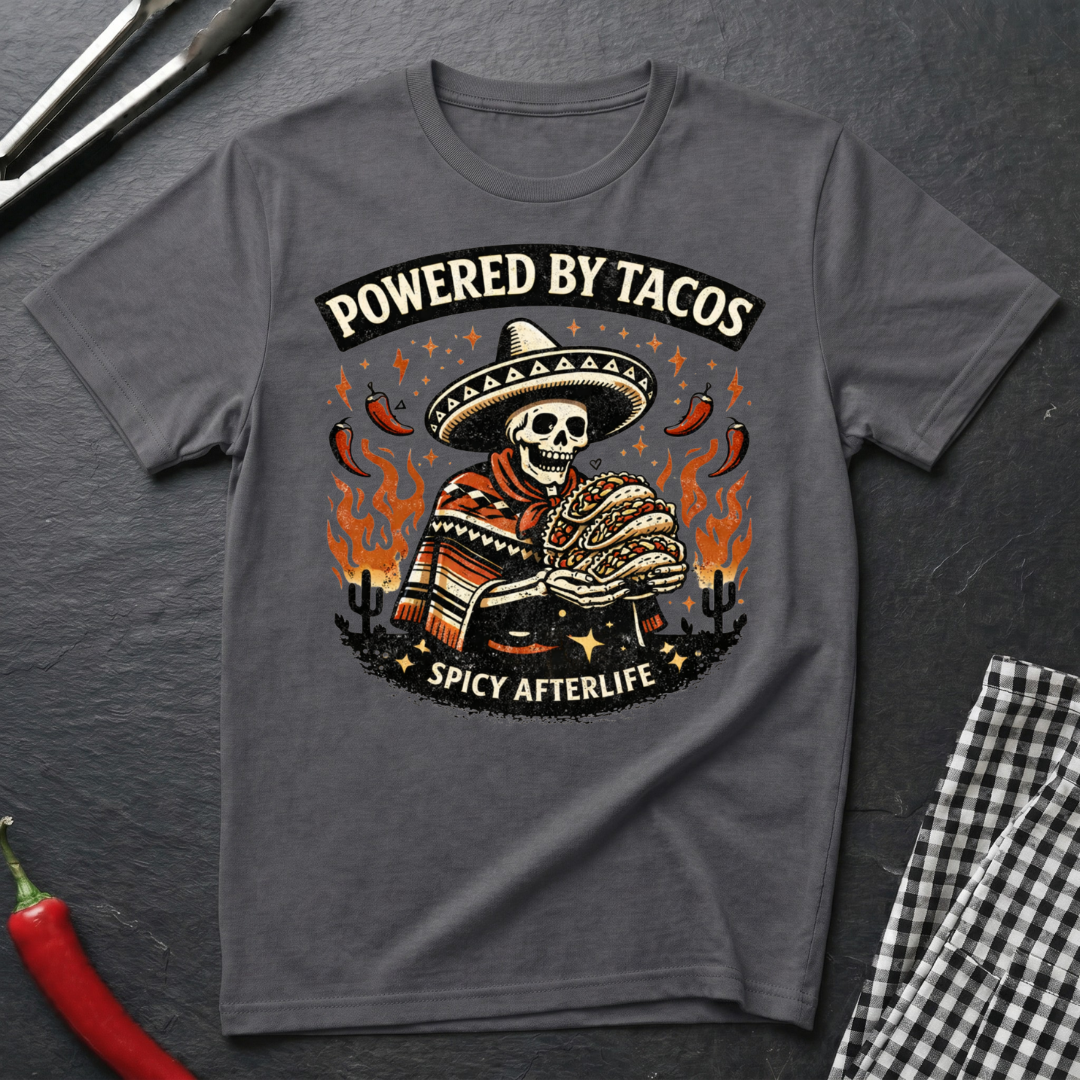 Powered By Tacos T-Shirt