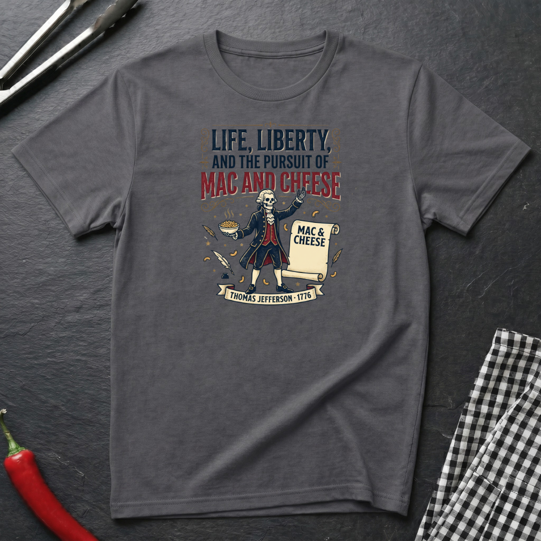 Life, Liberty, Mac & Cheese T-Shirt