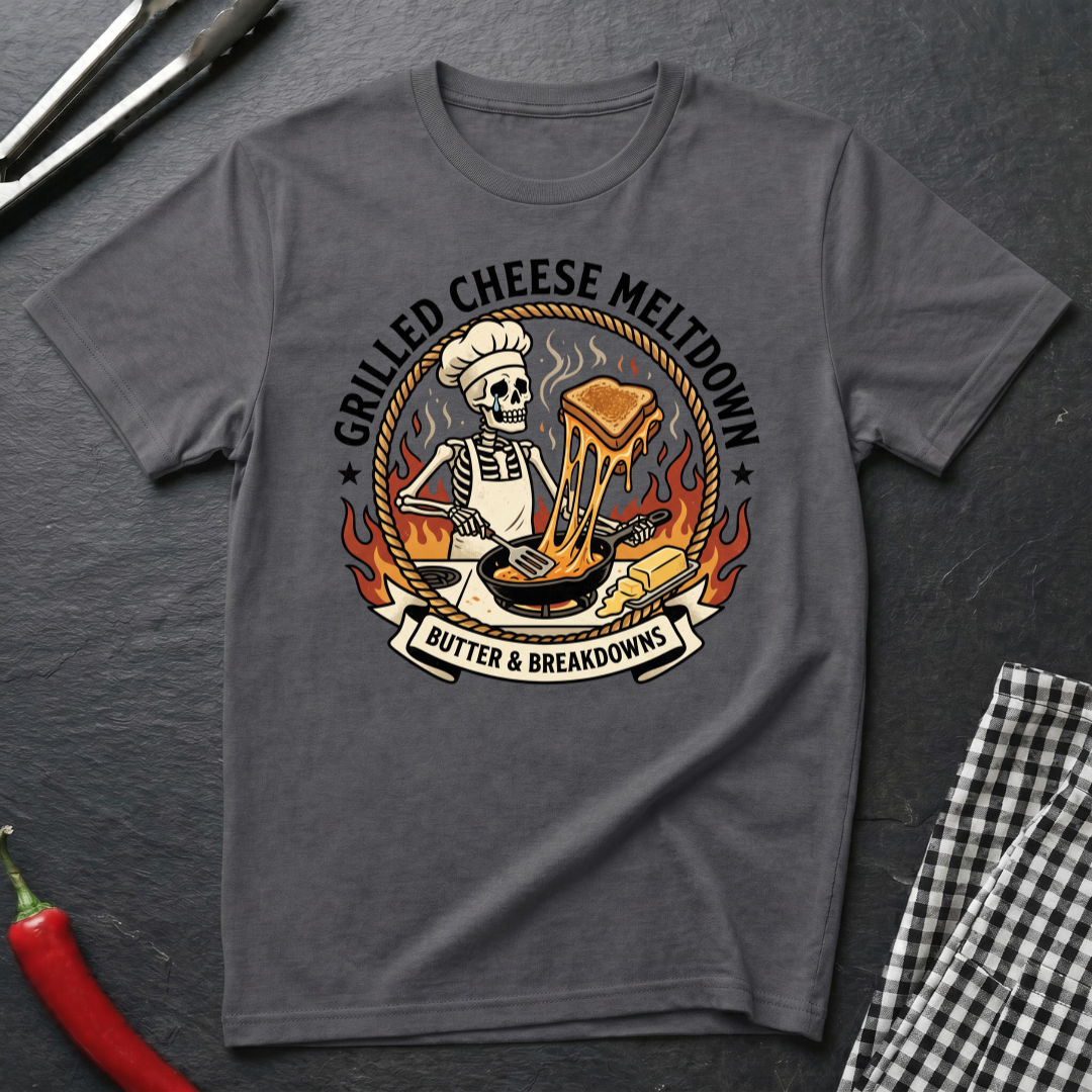 Grilled Cheese Meltdown T-Shirt