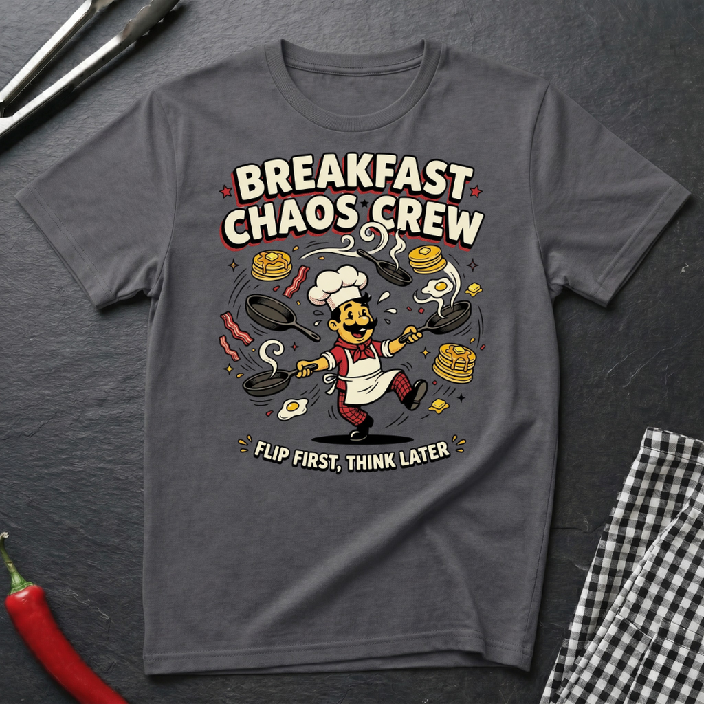 Breakfast Chaos Crew T-Shirt