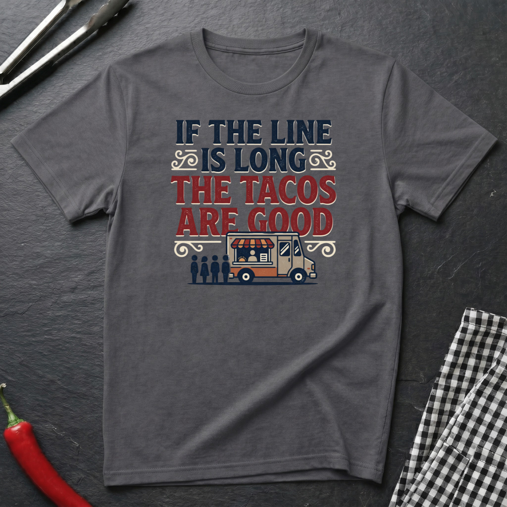 Long Line Good Tacos T-Shirt