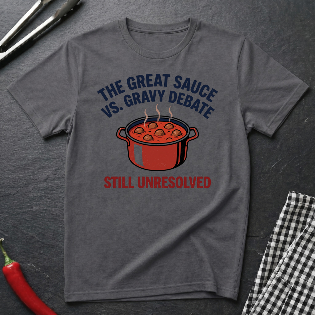 Sauce Vs. Gravy Debate T-Shirt