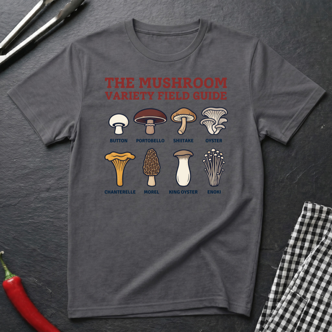 Mushroom Field Guide T-Shirt