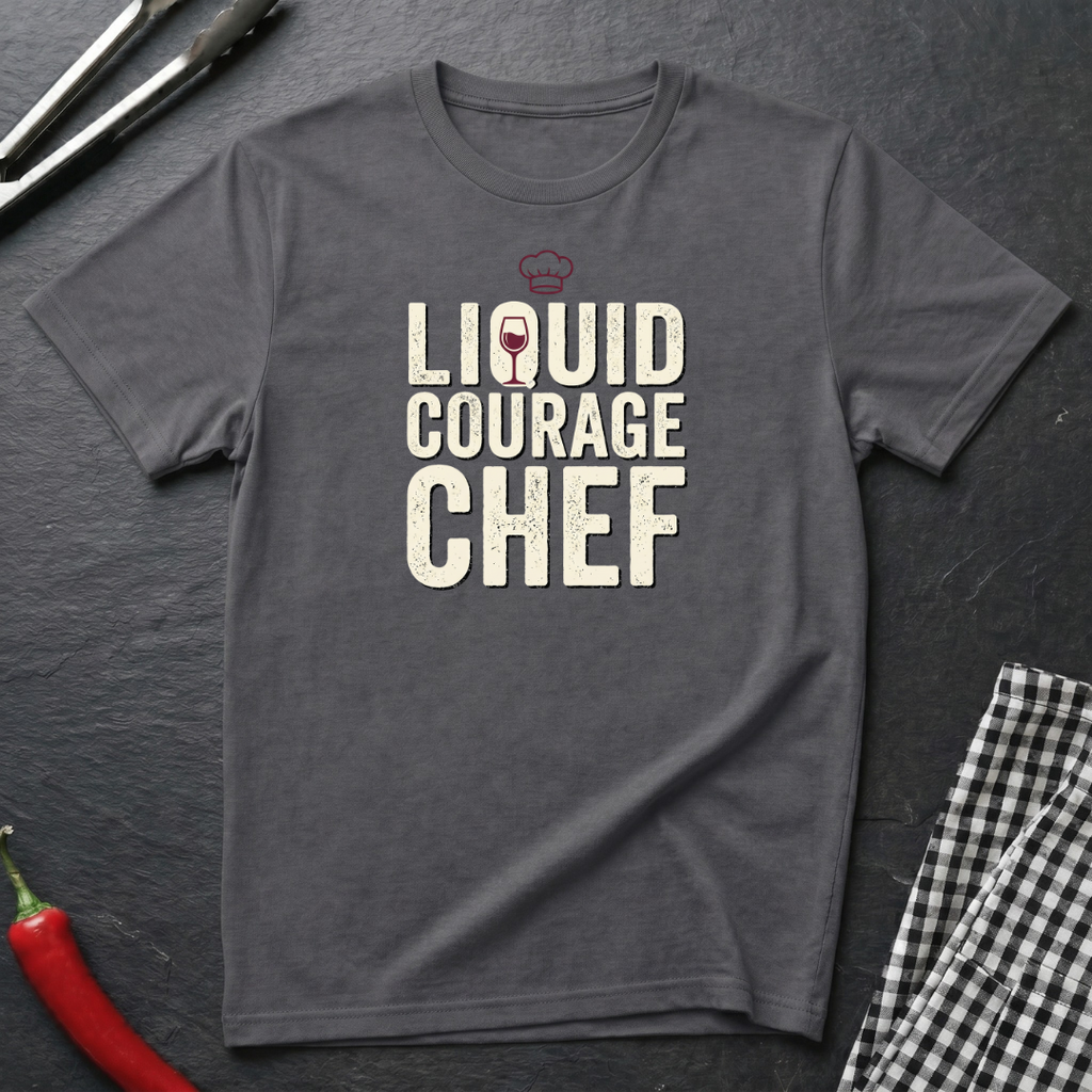 Liquid Courage Chef T-Shirt