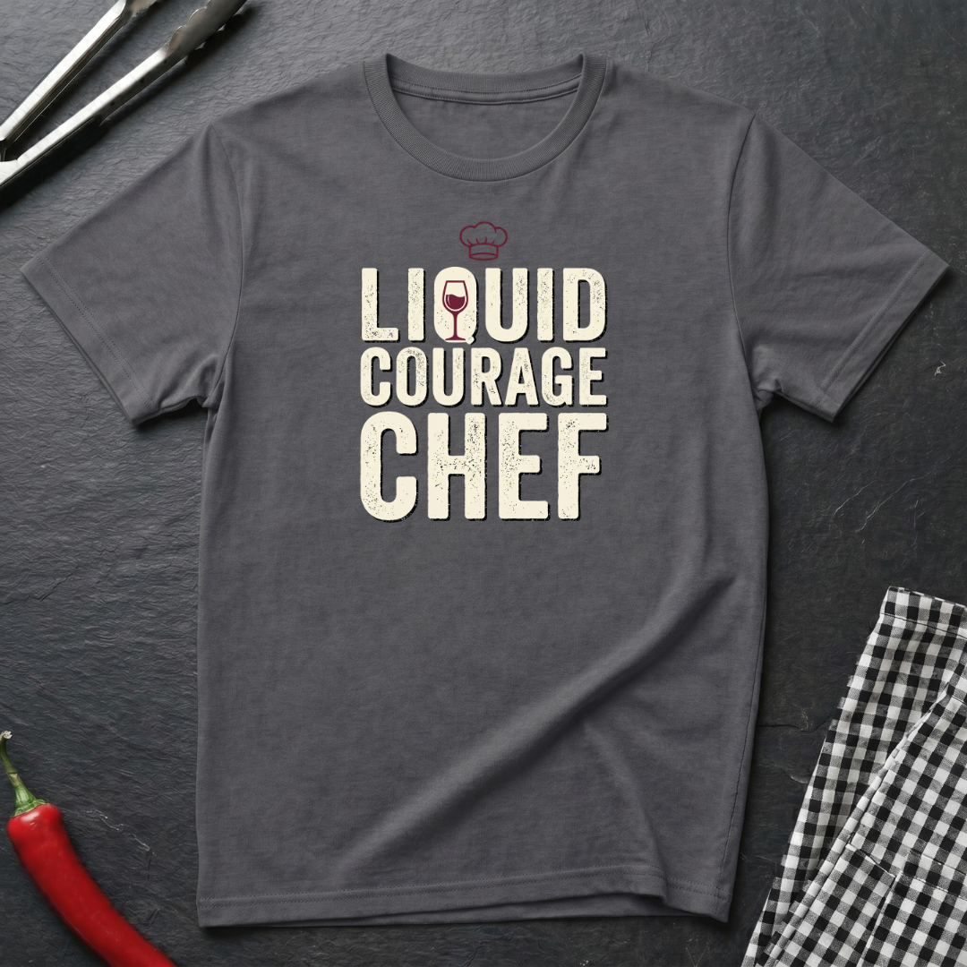 Liquid Courage Chef T-Shirt