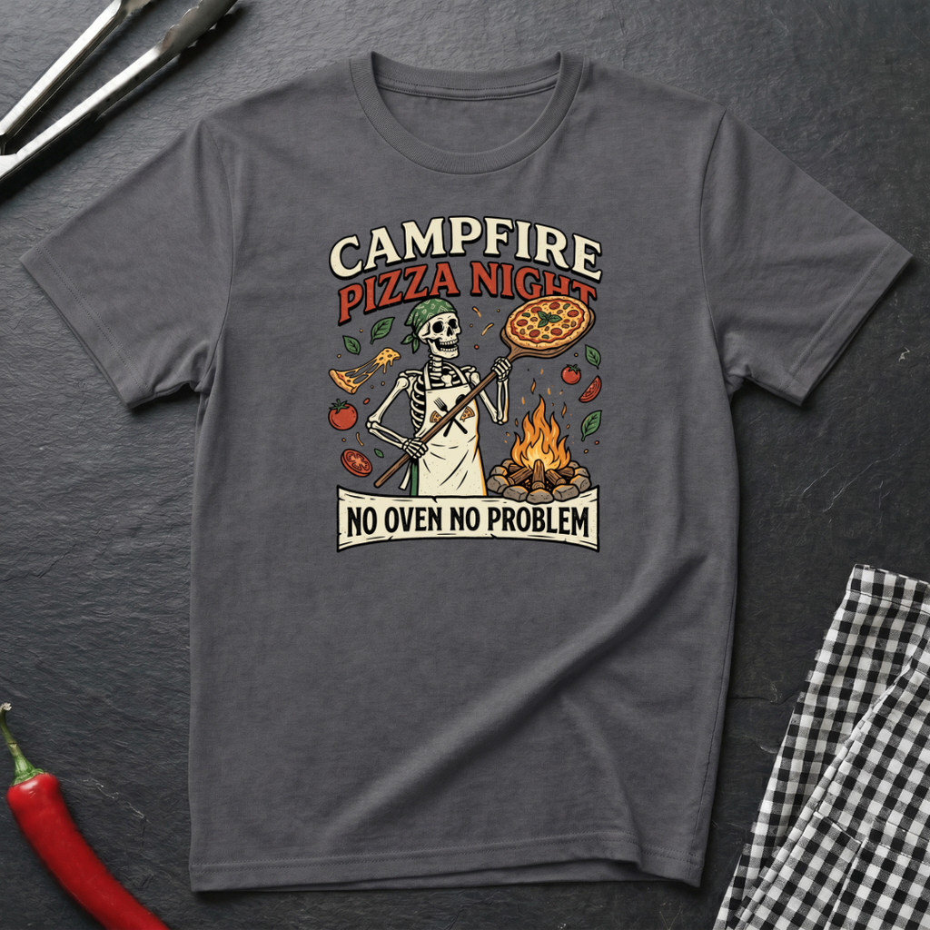 Campfire Pizza Night T-Shirt
