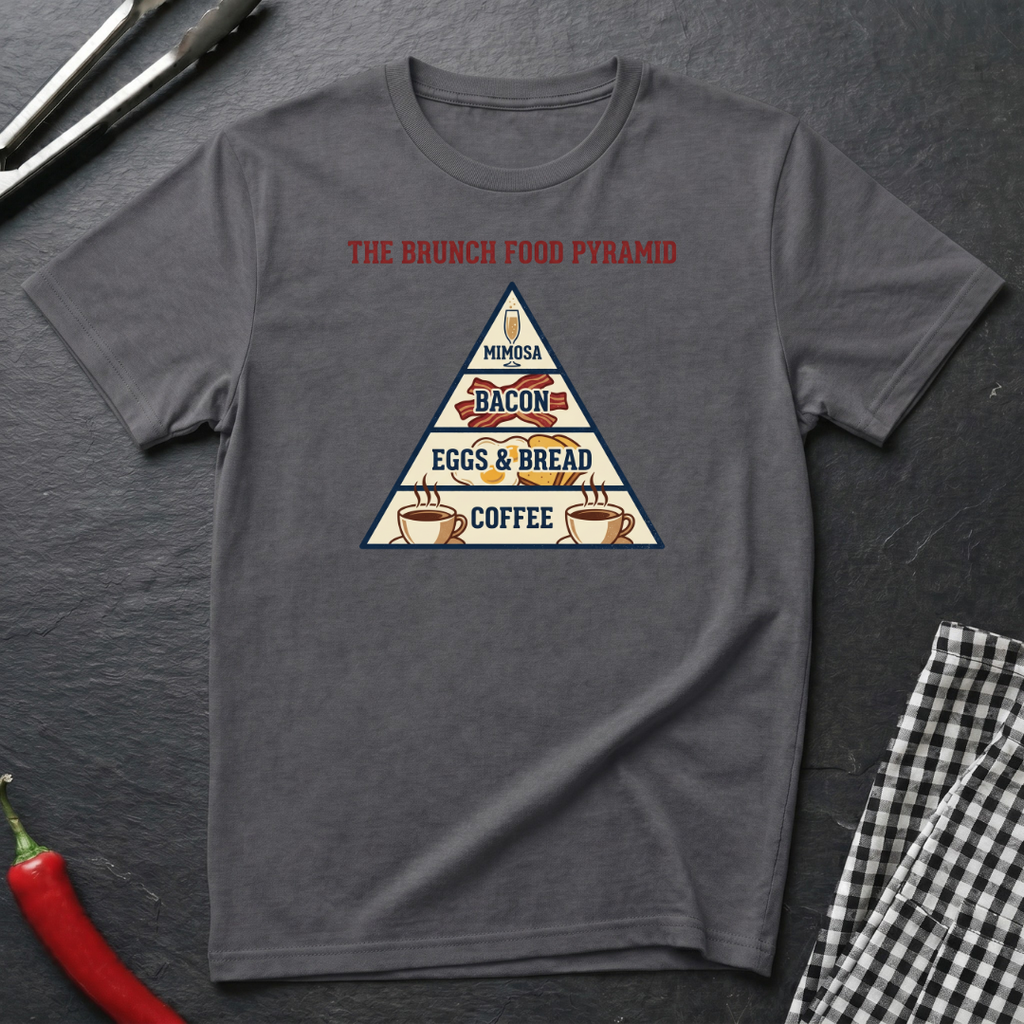 Brunch Food Pyramid T-Shirt