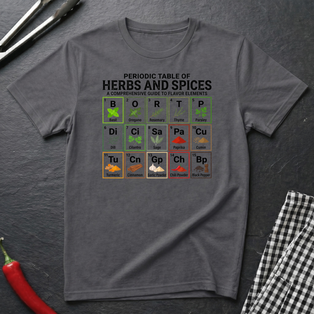 Table of Herbs & Spices T-Shirt